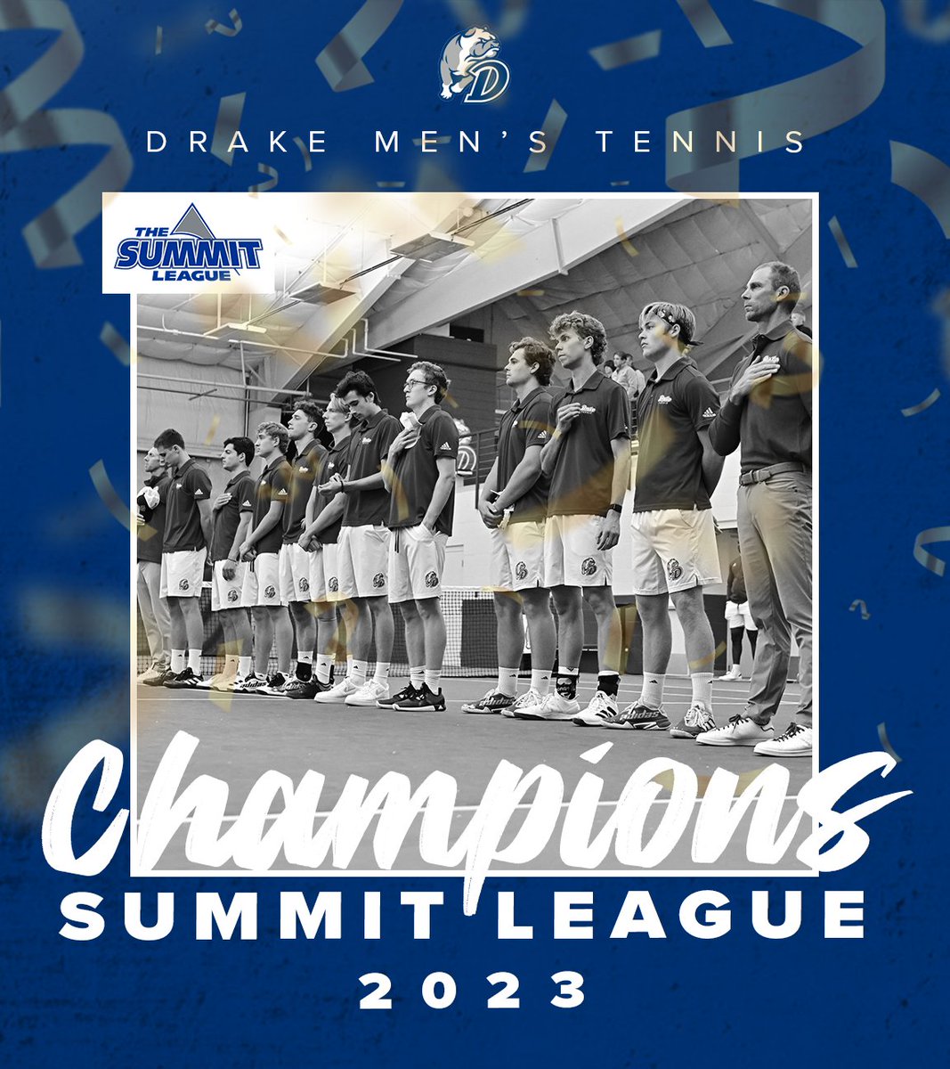 Drake_MTEN's tweet photo. 👑 𝐂𝐑𝐎𝐖𝐍 𝐔𝐒 👑

With a 4-1 win over top-seeded Denver, the Bulldogs secure their 𝘀𝗲𝗰𝗼𝗻𝗱-𝘀𝘁𝗿𝗮𝗶𝗴𝗵𝘁 Summit League title ‼️

#DSMHometownTeam https://t.co/OFMj9As0Ro