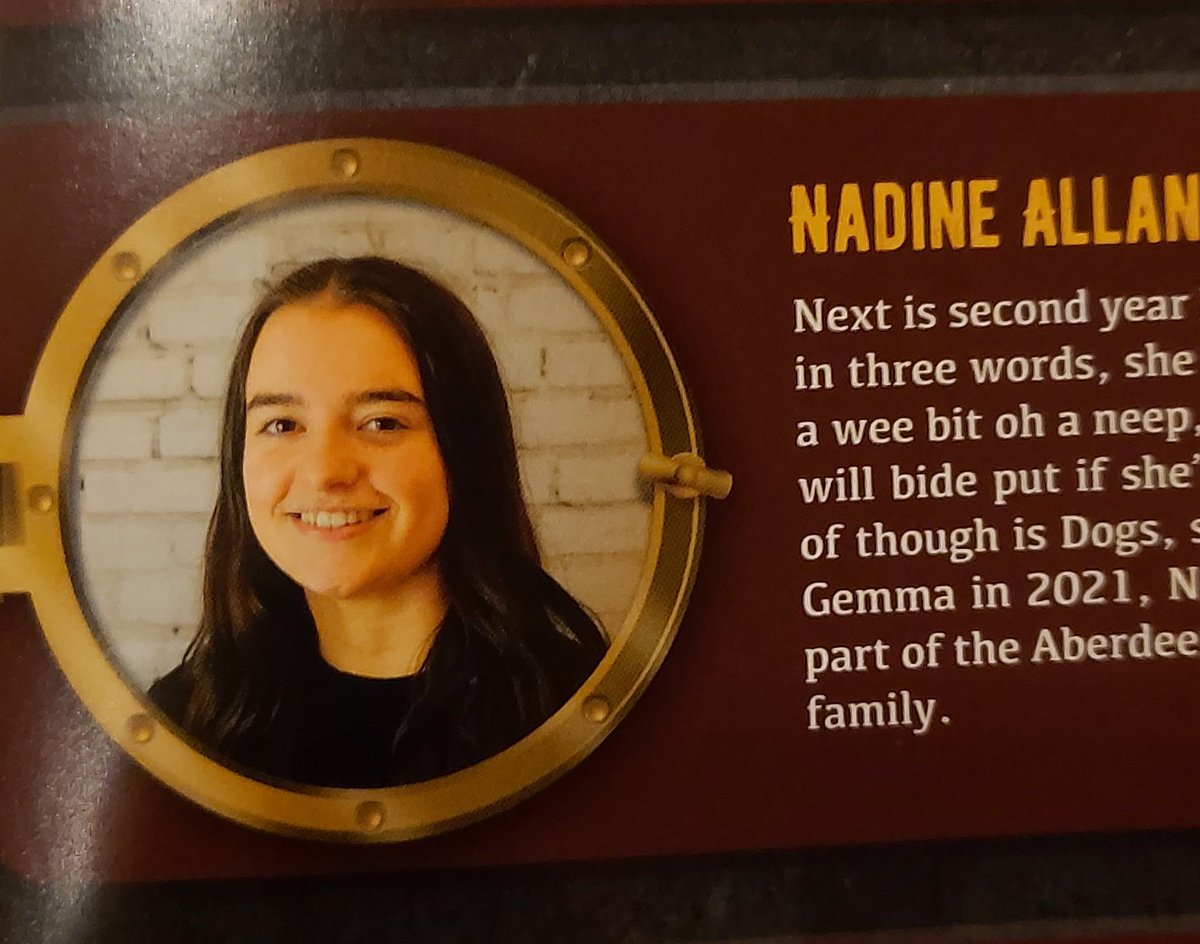 2nd night in a row to see <a href="/Nadineallan3/">Nadine allan xx</a> and her shipmates at the <a href="/studentshowdeen/">Aberdeen Student Show</a> #Ayetanic. What a fantastic production and I am a really proud Dad watching his quine on the HMT stage. Congratulations to everyone involved you guys are smashing it!