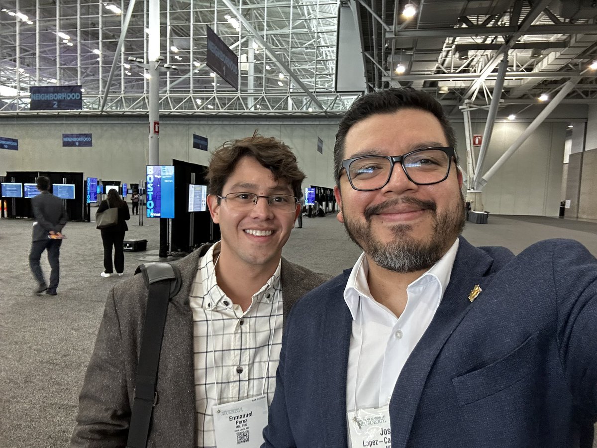 PearlsNeurology's tweet photo. Day 1 of #AANAM2023
Always great to catch up with mentors, mentees, friends and colleagues!
#NeuroTwitter #ERLP2022 #ERLP #AANLeadership #Emory #AAN #Neurology @NMatch2023 https://t.co/eZTcsjLolo