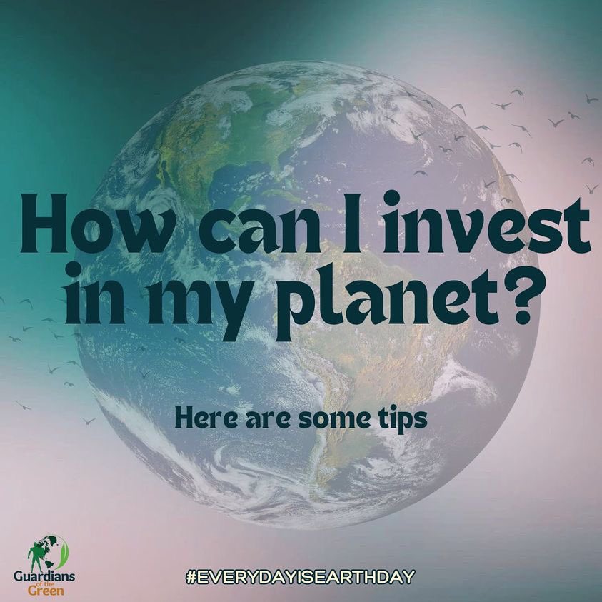 guardians_ja's tweet photo. Happy #earthday Guardians 
🦋🦋
Remember to invest in your planet and that everyday is earth day!
Here are some things to take into consideration (if you haven't been applying them already) when you're taking that bold step into investing in your home-planet earth. https://t.co/1CmZwJTwba
