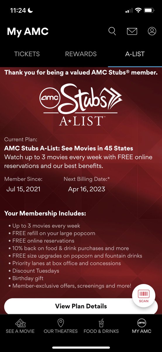 Gerald08297401's tweet photo. @Luiz_Fernando_J That’s Awesome! We love the movies! Especially #arAMC #AMCTHEATERS Disney Springs Orlando! #AMC 🍿🍿🍿🍿🍿 https://t.co/fxTp3XK4b8