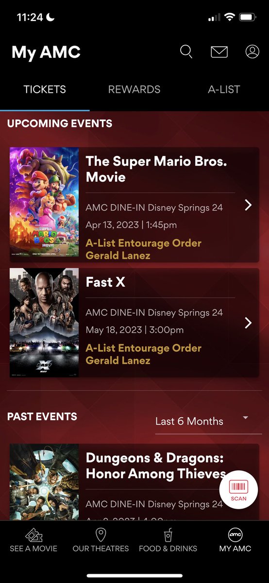 Gerald08297401's tweet photo. @Luiz_Fernando_J That’s Awesome! We love the movies! Especially #arAMC #AMCTHEATERS Disney Springs Orlando! #AMC 🍿🍿🍿🍿🍿 https://t.co/fxTp3XK4b8