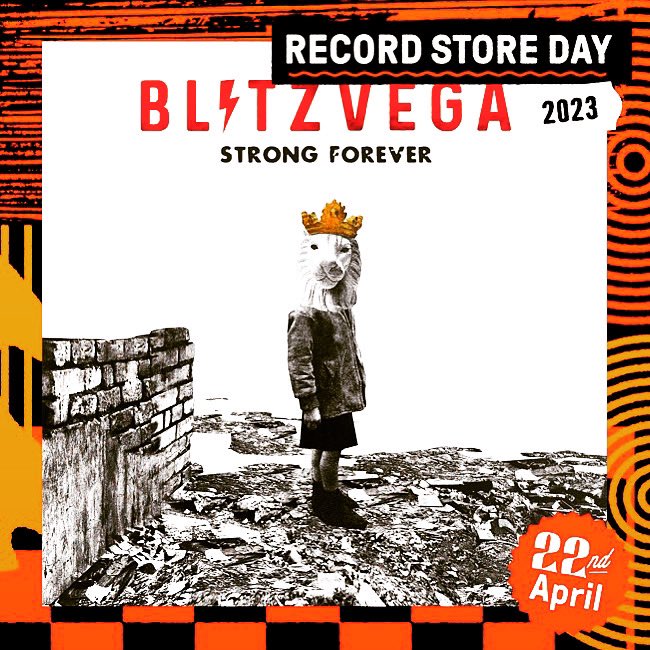 Today we released our @BlitzVegaMusic 12" 8 Song Vinyl for Record Store Day