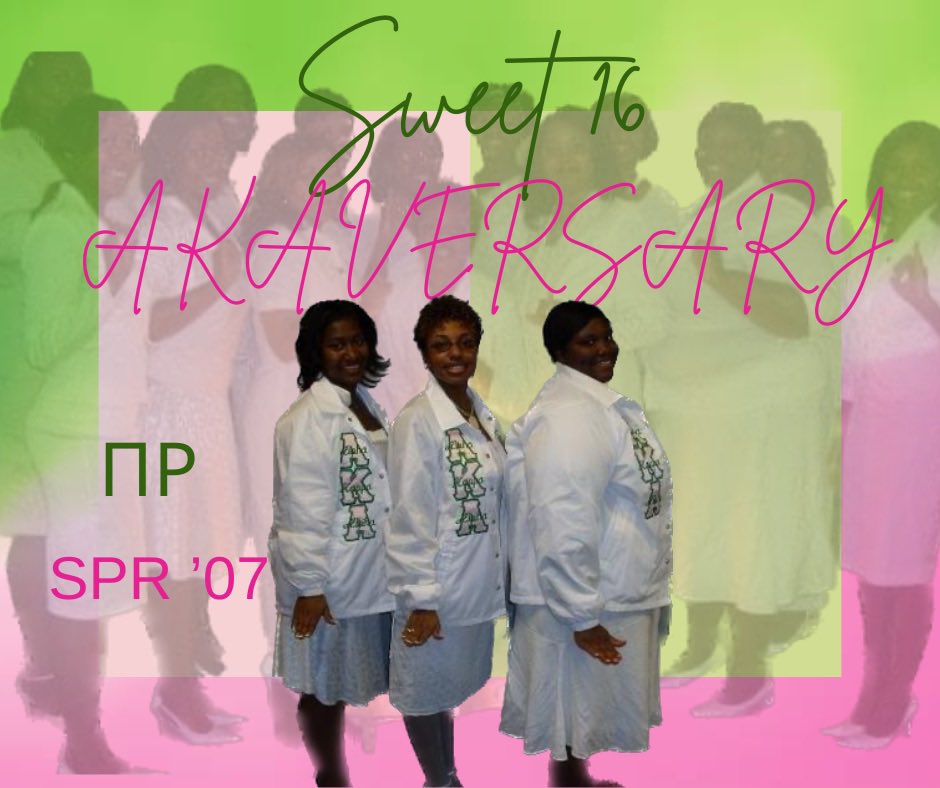 missrai08's tweet photo. 16 years of Supreme Service to Mankind 🩷💚 #PiRho #AlphaKappaAlpha https://t.co/fVGngEOIan