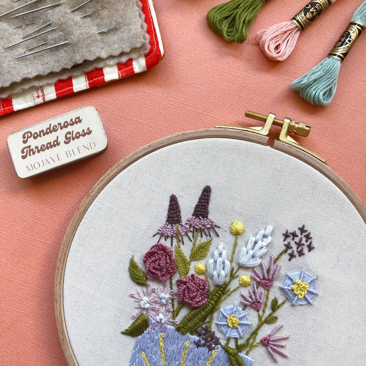 Before I left on my trip, I sent the packaging for this embroidery kit off the the printer! 

Who's excited to get to stitch this design?

#3Dembroidery #floralembroidery #stitching #flowerlover #loveembroidery #lovecrafts #moderndecor #embroiderykit #mcreativej #dmcthreads