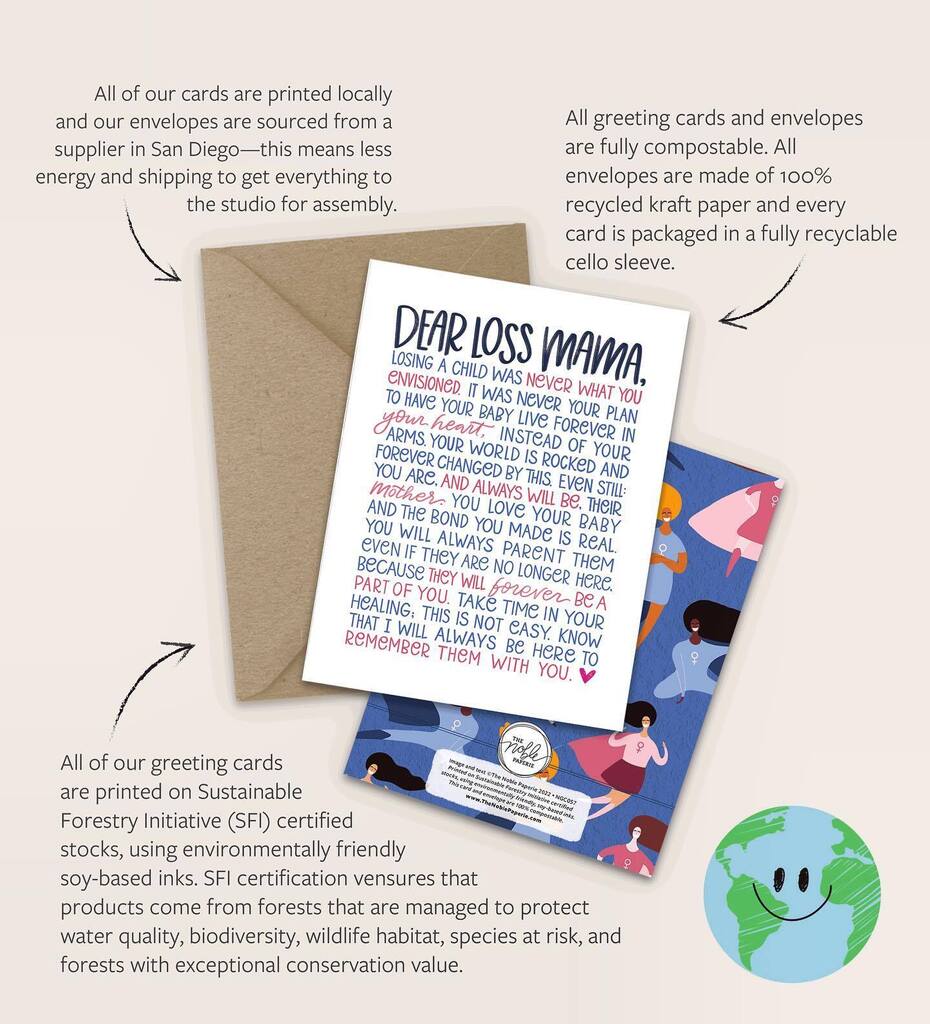 KatelynWoolley's tweet photo. Happy Earth Day, friends! In case you weren’t aware, here at The Noble Paperie, we celebrate #EarthDay every day.

It’s been our commitment since day 1 to run a more sustainable paper business. Since our products are made from the earth, it’s important w… https://t.co/fzt7BB5mDv https://t.co/VPVpNNyWqR