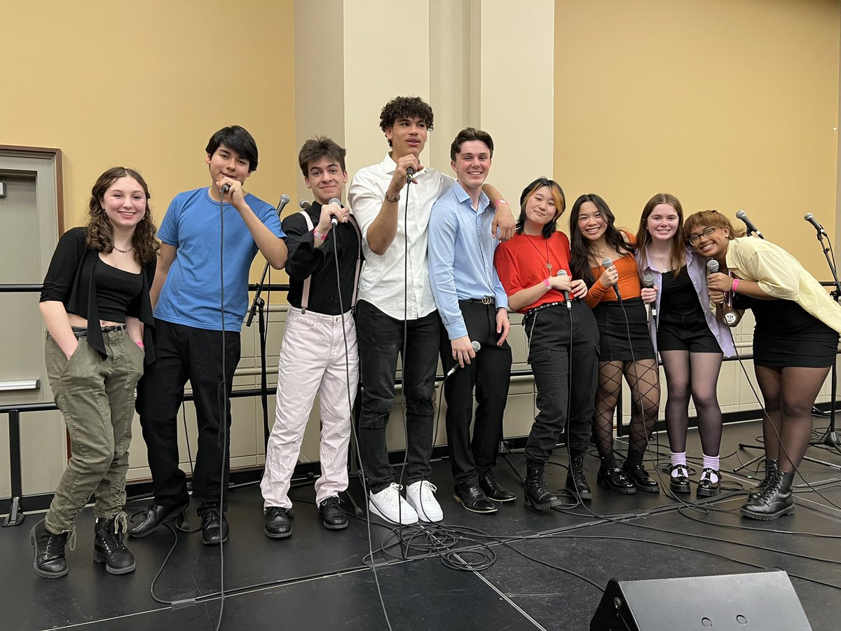 Our National Jazz Festival performance was a success! Congrats to one of our soloists, Dailin Martinez, for receiving a special recognition medal during the judge feedback after our set!