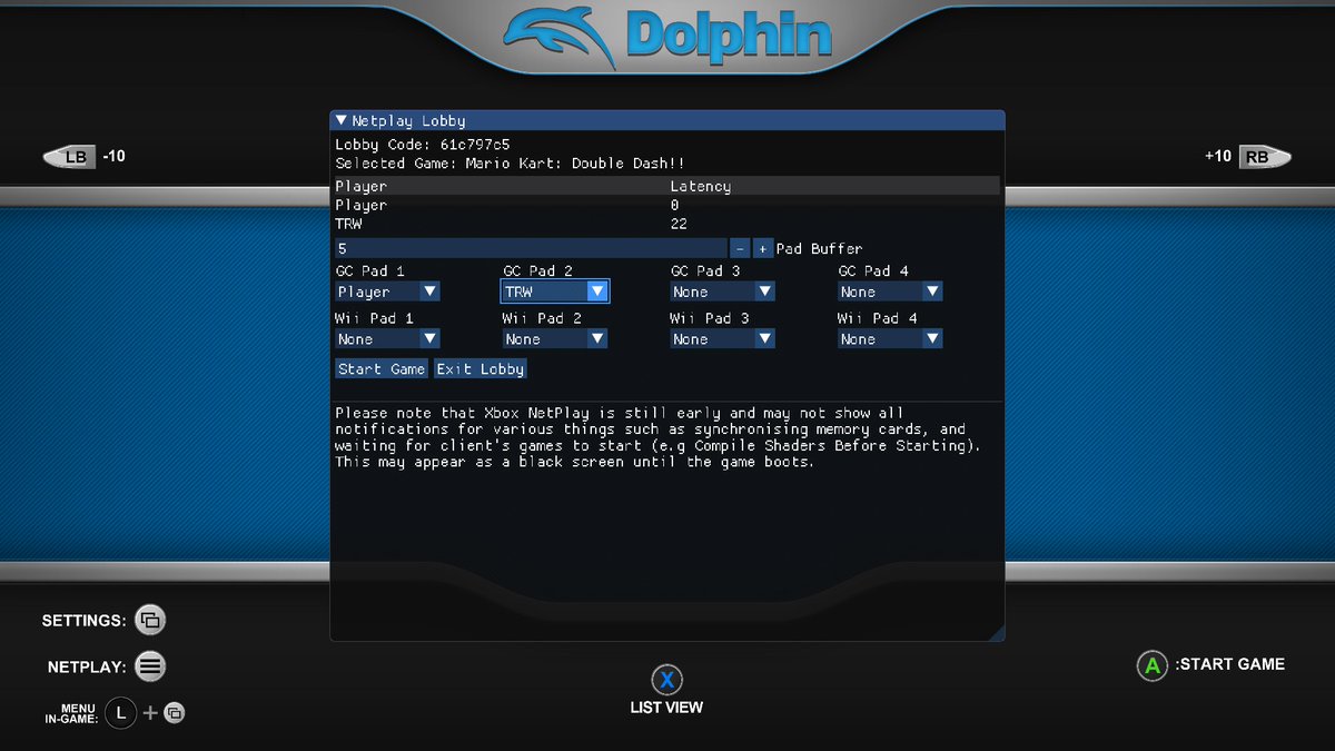 Dophin Emulator for UWP - 1.1.5

Now with an actual menu to select controller profiles, and two new default profiles for Wii playing, 'Classic' and 'Sideways Wiimote'. 

github.com/SirMangler/dol…
