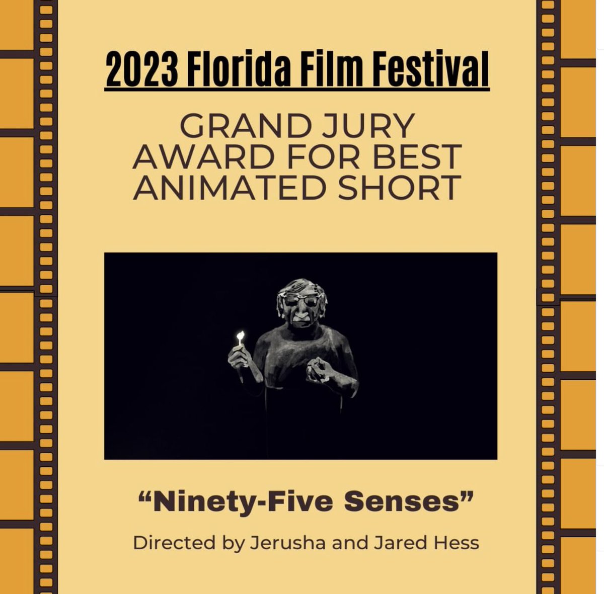 MakeItMastly's tweet photo. We’re #Oscars qualified! w00t!

Our FIFTH Best Animation festival win, and our qualifier for the 2024 Oscars. (Our win last month at Animation Dingle beat our one of this year’s Oscars noms.) @FloridaFilmFest #animation https://t.co/yF4YVZpeHG