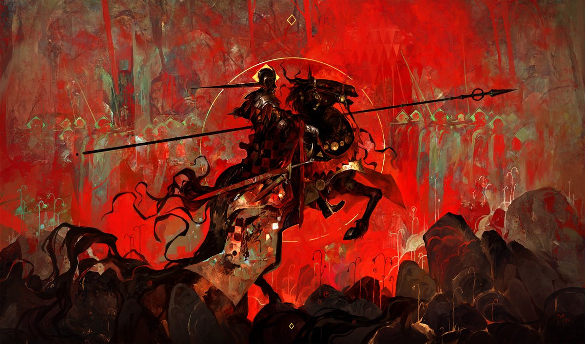 DominikMayerArt's tweet photo. Dragons or Knights? https://t.co/GjPI5VknJO