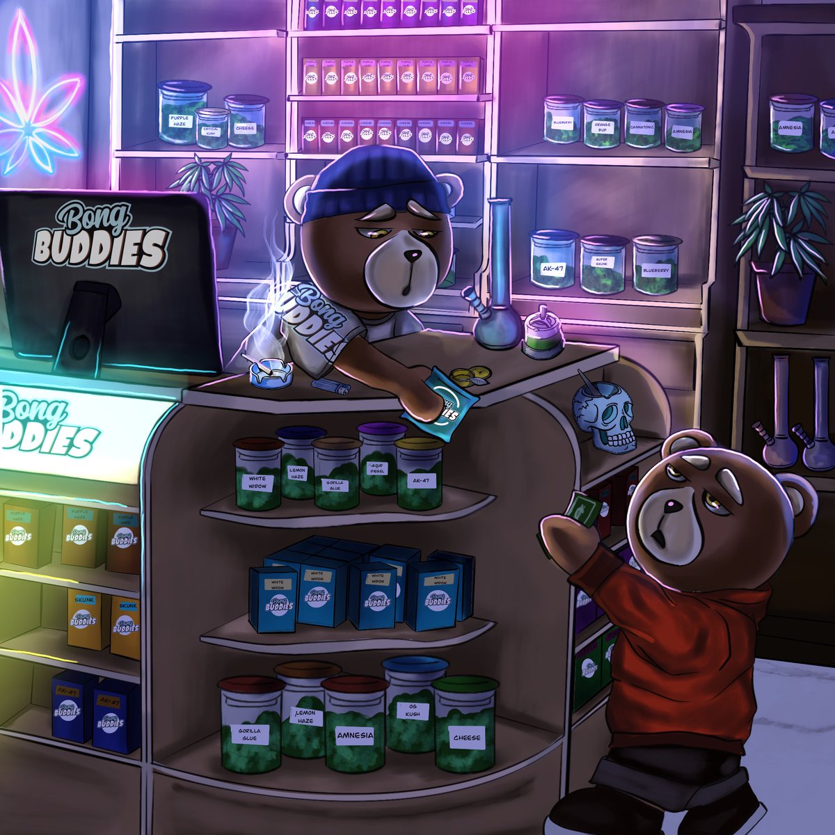 What’s Your Favourite? 🪴 

Drop your photos below of what’s in your stash this weekend 💨 

#BongBuddies #WeekendSmoke #420Friendly