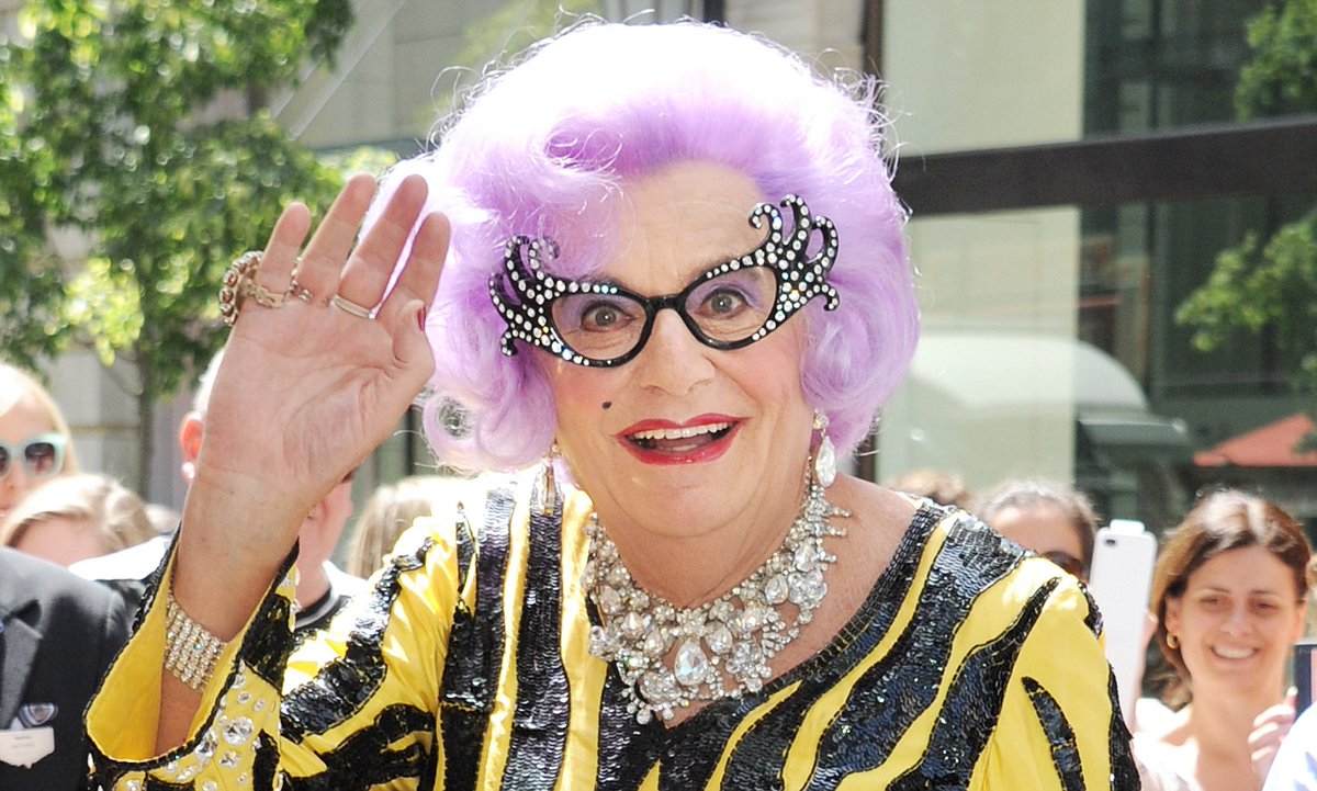 Rest in peace, Barry Humphries and all who dwelt within that genius mind of yours. Goodbye and thank you 💔