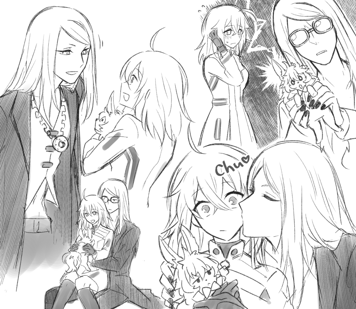 【ポカぐだ♀+フォウくん】
この組み合わせ好き... 