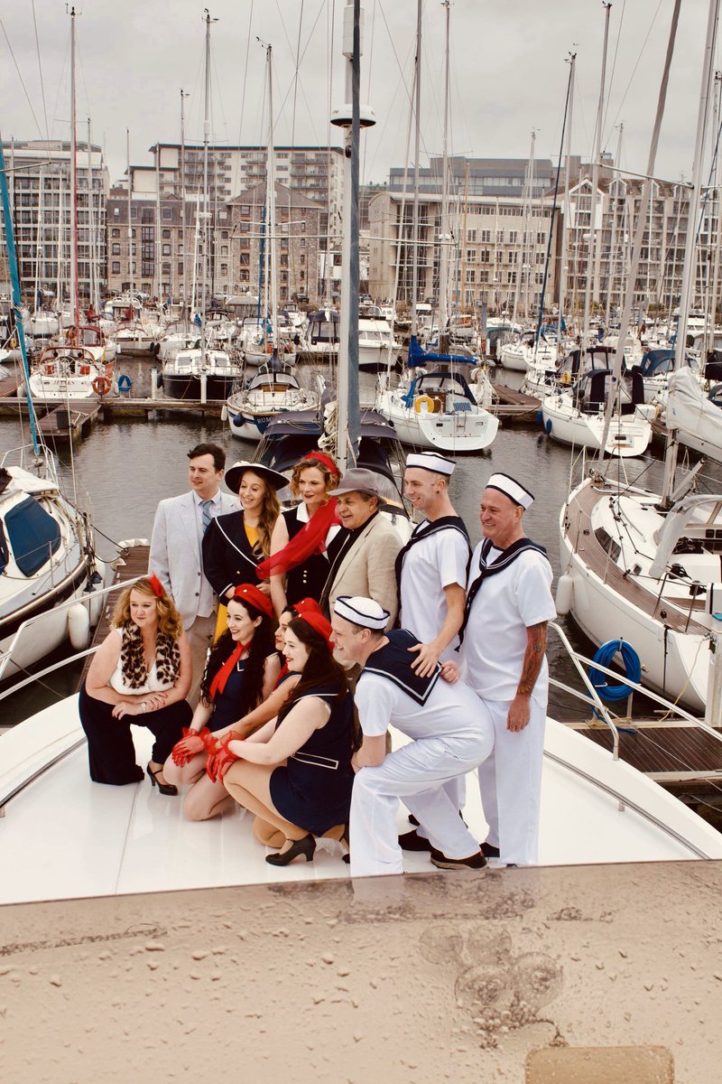 A behind the scenes shot of our Anything Goes photoshoot today! Everyone looks dapper! Book your tickets 🎟️ pgstheatre.com or 01752 842197 #theatre #musical #anythinggoes #photoshoot #plymouth #devon