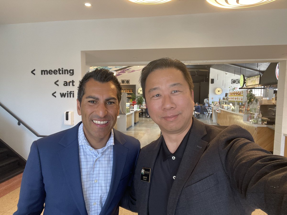 sangabrielwu's tweet photo. Great honor to meet Assemblymember Mike Fong and the Speaker-Designate Assemblymember Robert Rivas during the "Walking Tour" of the San Gabriel Mission District.

We look forward to the state legislature providing continued support for our great city. https://t.co/KrOIXU83kB
