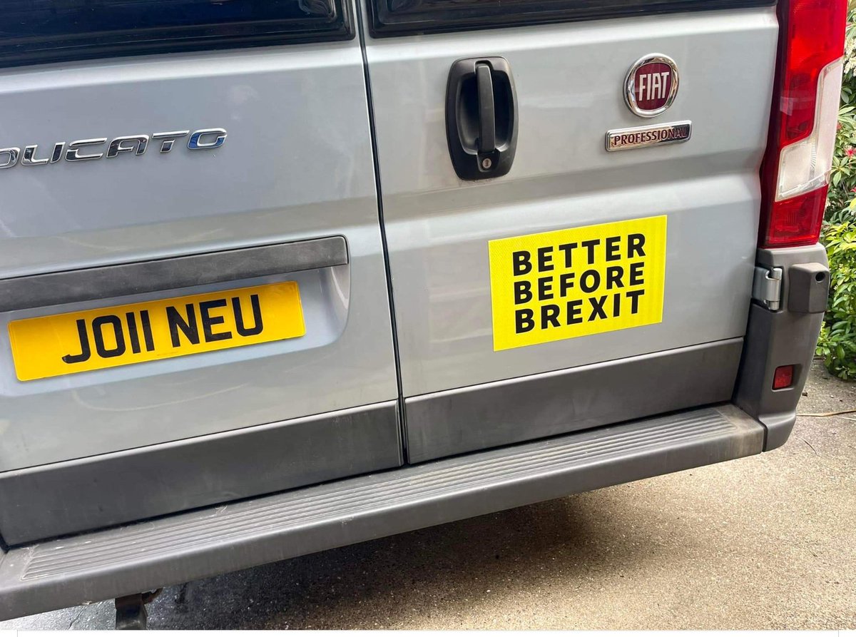 This is one cool dude or dudette! 😁
#BetterBeforeBrexit