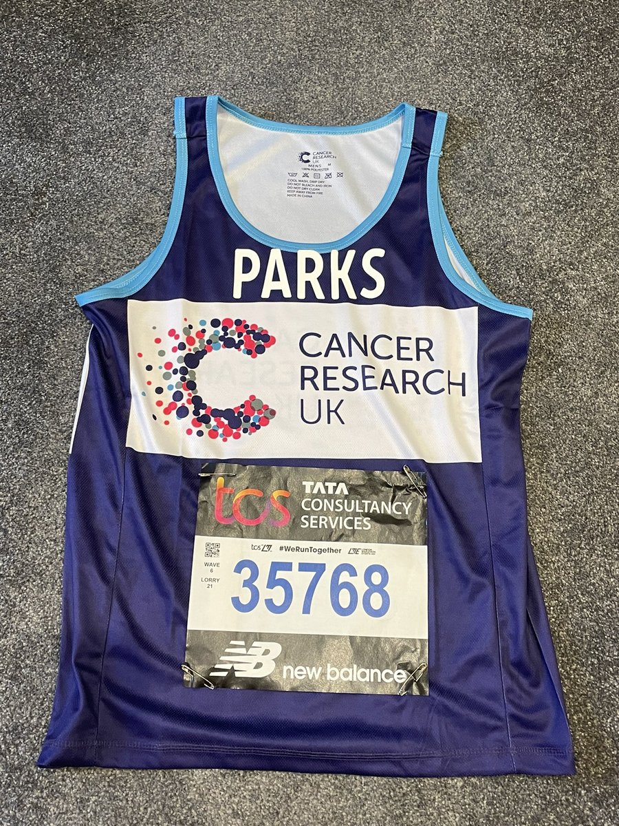 Here and ready for tomorrow, let’s have it

#LondonMarathon #TeamCRUK