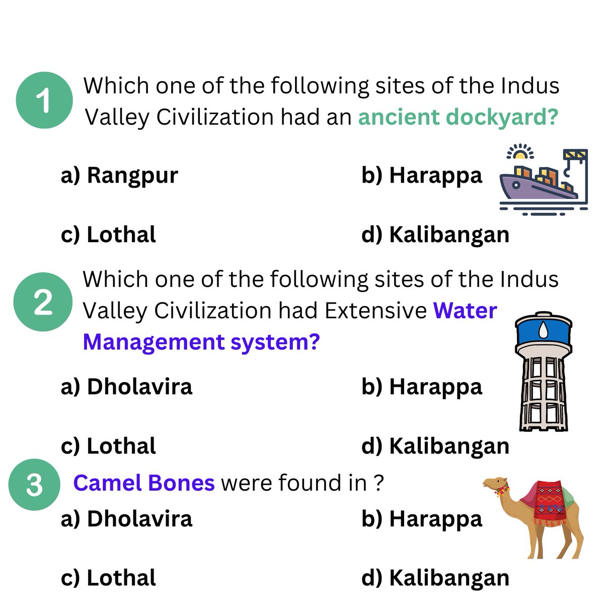 WinningskillsH's tweet image. SUNDAY QUIZ
.
.
.
.
IVC SITES
FOREIGN TRAVELLERS
BHAKTI MOVEMENT
SUFI MOVEMENT
.
.
.
.
#upsc #upscquestions #upsc2023 #upscaspirants #upscexam #ias #modernhistoryofindia # #winningskillshub
#modernhistory
#dandimarch #saltsatyagraha
#prelims2023 #prelimstestseries2023
#sufimoveme