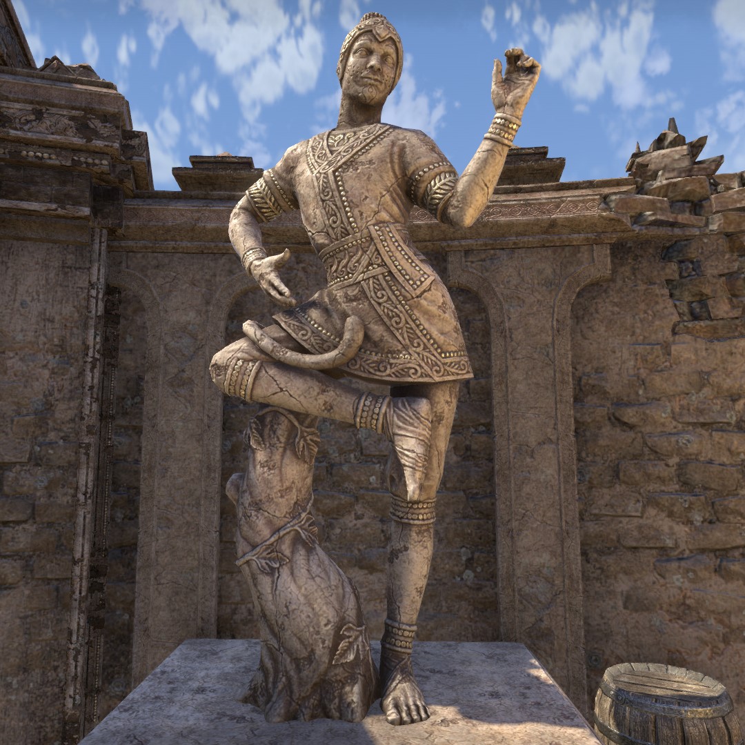 UESP on Twitter "Pictured A statue depicting the Ohmesraht furstock