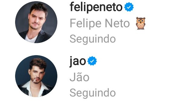 crazyforlipe's tweet image. perfil do felipe e do jao no insta tรฃo extremamente parecidos LKKKKLKKKKKKKK