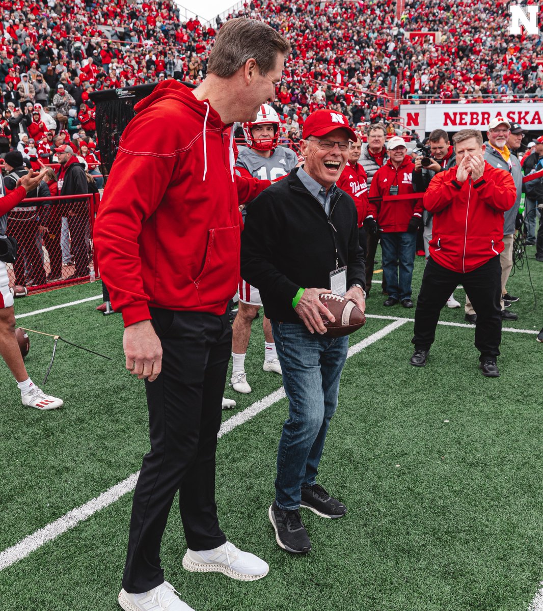 Huskers's tweet photo. All the feels. 🥹 https://t.co/EYRQcS7rQq