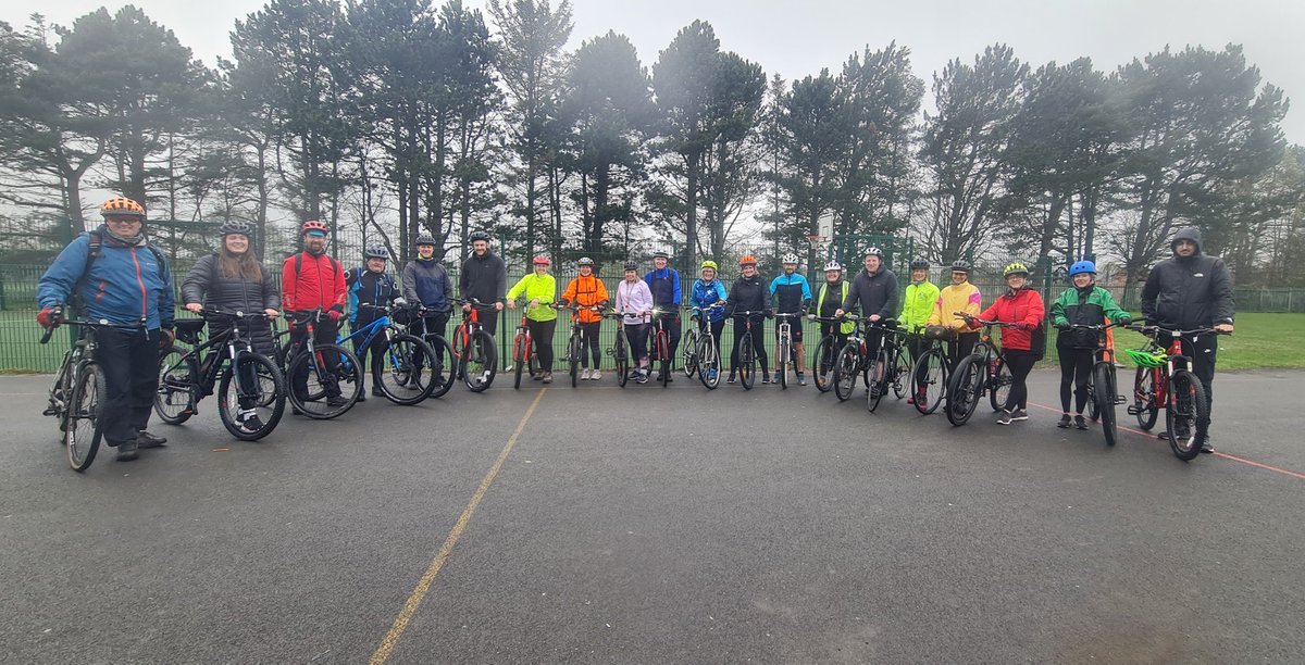 Level 1 British Cycling Ride Leaders Training in Whitley Bay at Wellfield Middle School , investing in young riders. Another well organised day by <a href="/bike4healthorg/">bike4health</a> 
<a href="/BCLearningHub/">British Cycling Learning</a>