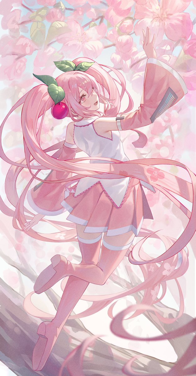 small_entrance's tweet photo. #桜ミク
修正版。やっぱり目開けたほうがかわよい https://t.co/y3xL4XQ1LV