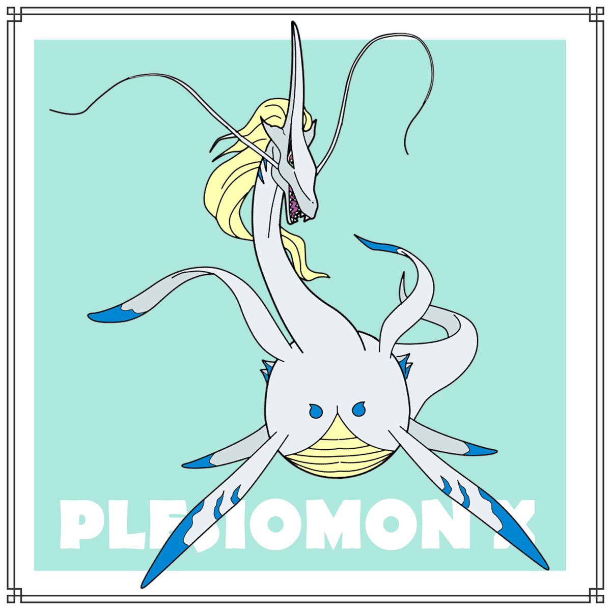 TasisHomeos's tweet photo. #PlesiomonX #ShakomonX #PlotmonX #VademonX #Digimon https://t.co/a3HLtA88op