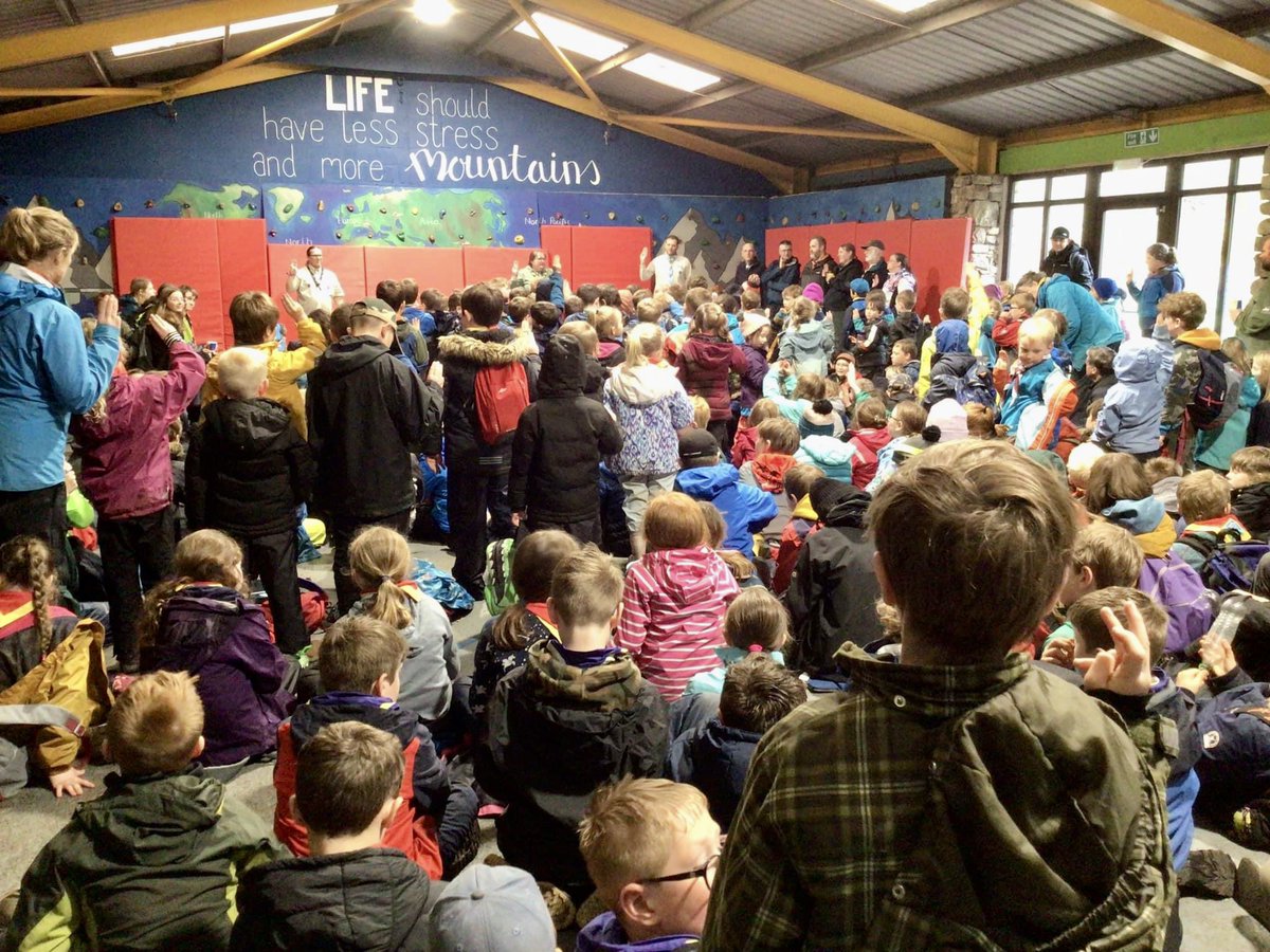 CumbriaScoutsCC's tweet photo. Thank you to @KentdaleScouts for inviting me to their #StGeorgesDay Activity Day at #GreatTower & congratulation to all the award recipients #CumbriaScouts https://t.co/0VaSISjqCq