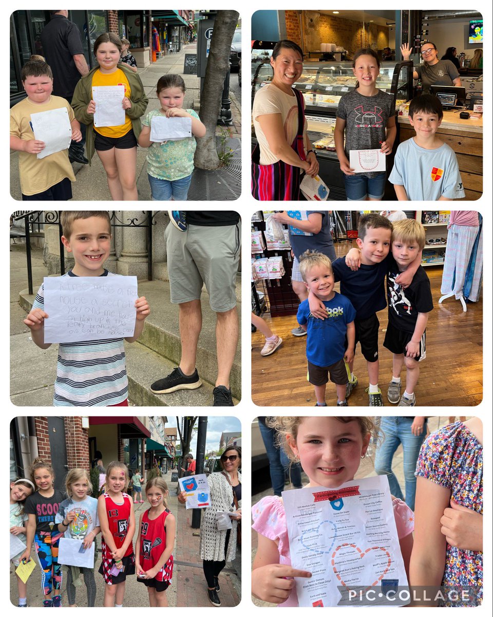 So many Rose Tree Media Families out today for Poem In Your Pocket ✍️💜💚
ILES, MES, &amp; RTES families pictured 🥰<a href="/lmstoddard/">Lisa Stoddard</a>  <a href="/RoseTree_RTMSD/">Rose Tree Elementary</a> <a href="/Media_ElSch/">Media Elementary School</a> <a href="/ILES_ENews/">Indian Lane Elementary 💜💚</a>