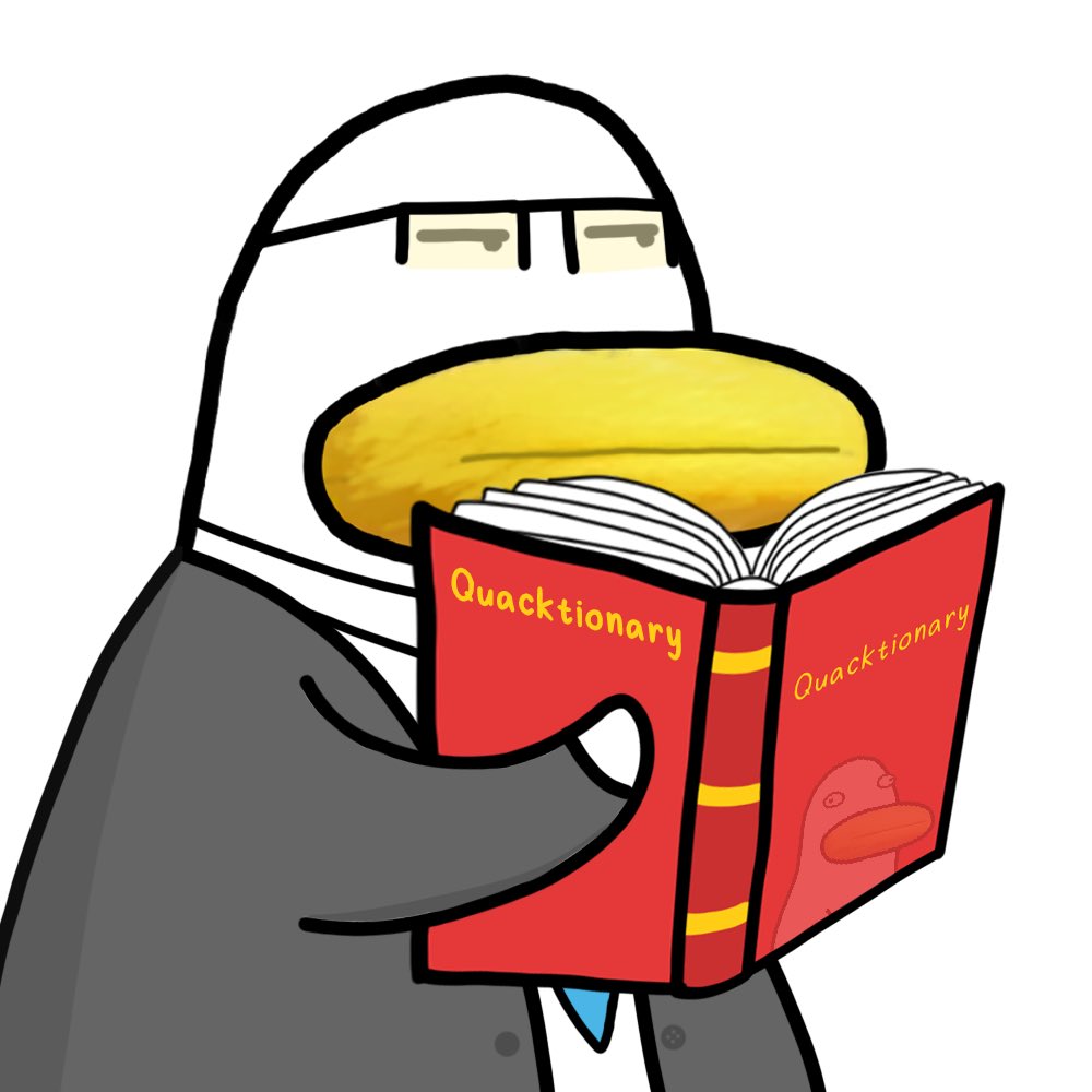 Quacktionary - Dackie Dictionary 📙
 
Quack = Do/Help/Go/Eat/Reply/… 🐤
Qm/Qn = Quack morning/Quack night  🌗
Quackool = Cool af 🤟🏼
QFG = LFG 🔥

More Quackabulary needed, quack below 👇 👇👇

#testnet #dackieswap