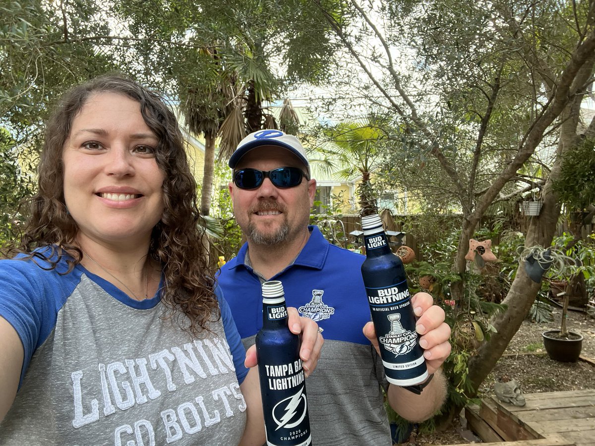 Getting ready to cheer our <a href="/TBLightning/">x - Tampa Bay Lightning</a> on against the Leafs tonight! #strikeback #GoBolts #BeTheThunder