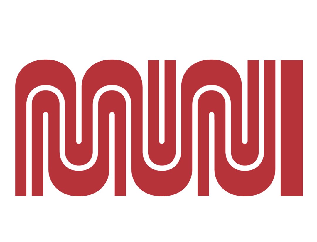 SeanJCourtney's tweet photo. @ormanclark The San Francisco MUNI logo rules https://t.co/glmZC2wAwH