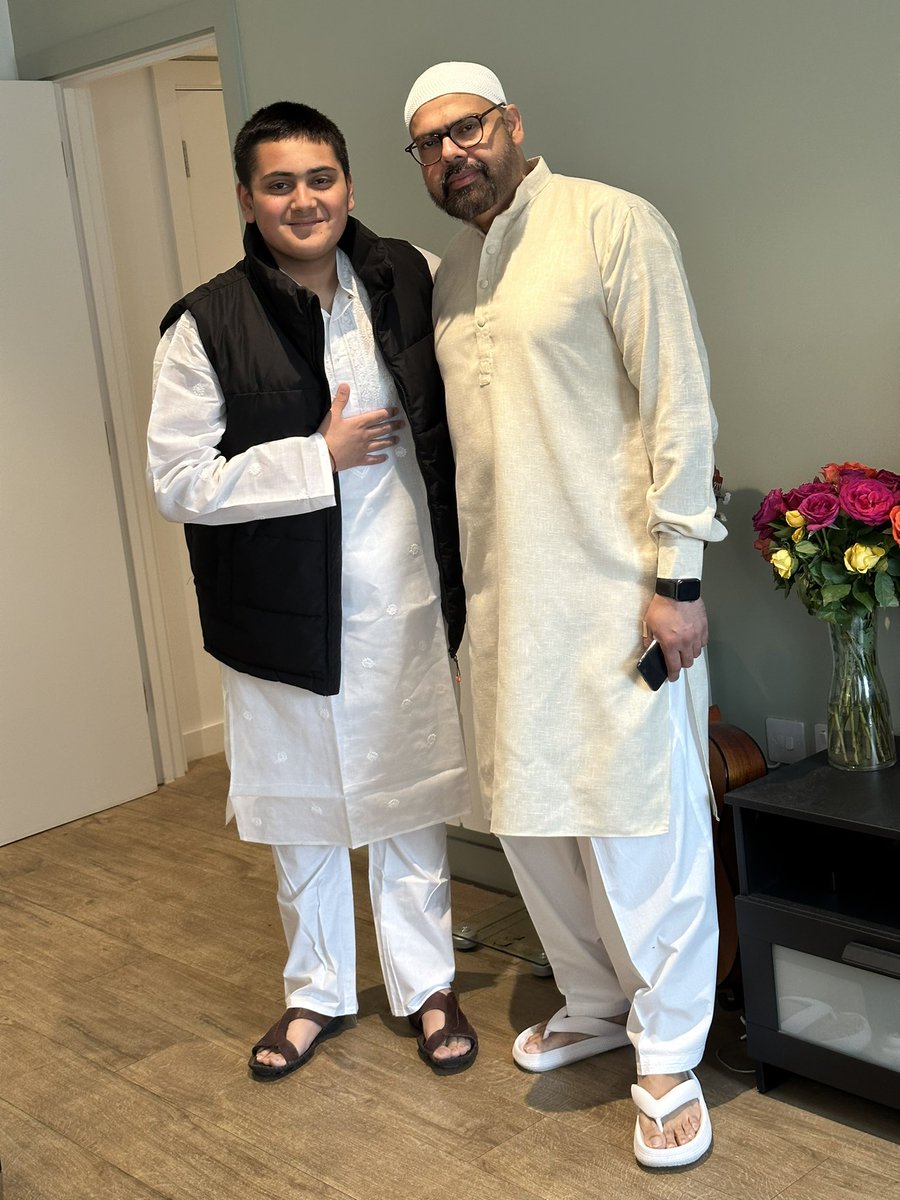 Eid Mubarak to everyone celebrating on this Beautiful day🤩🥰 I wish you and your family have an amazing day with lots of fun and joy.❤️ #EidAlFitr