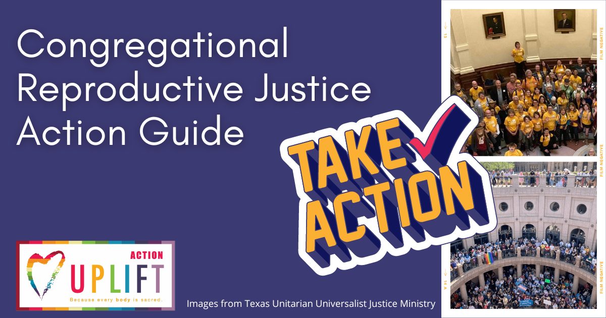 If you haven't already, download our Congregational Reproductive Justice Action Guide. This document is continually updated by Side With Love and UPLIFT Action staff so if you downloaded an earlier version, get the latest! bit.ly/ReproductiveJu…