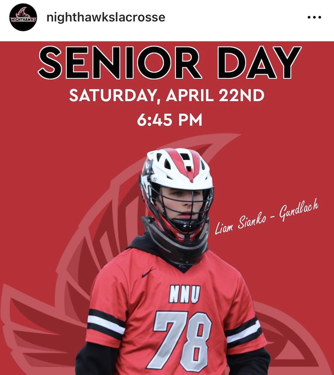 danagundlach's tweet photo. @nnumenslax #mcla https://t.co/jfdvT1OWST