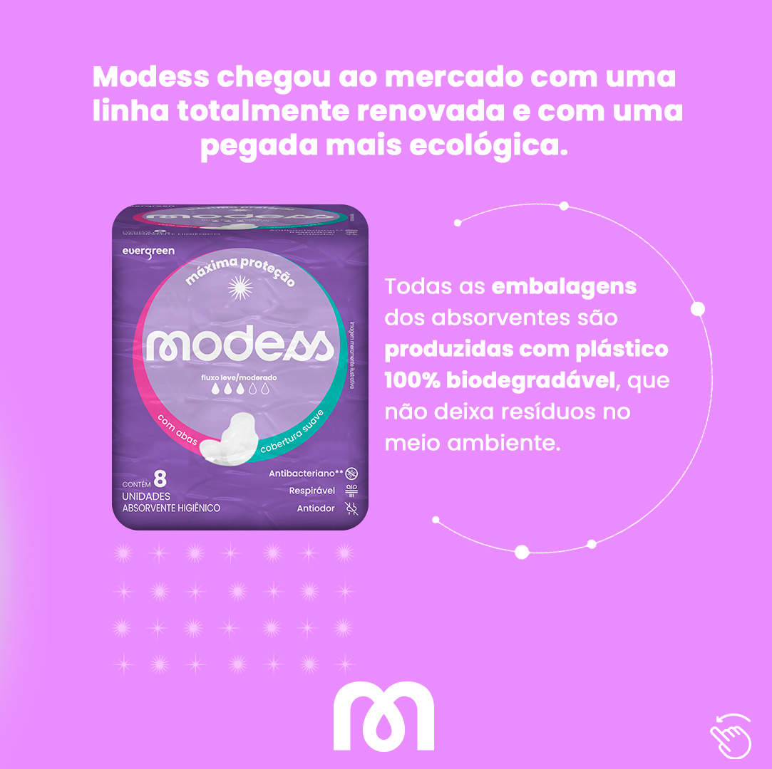 modessbrasil's tweet photo. No Dia da Terra, Modess quer reforçar a importância de cuidarmos do planeta.
E Modess chegou ao mercado com uma pegada mais sustentável.
Você já experimentou a nova linha?
#sustentabilidade #modessbrasil #agenteseentende
#diadaterra https://t.co/6WwCHL8hse
