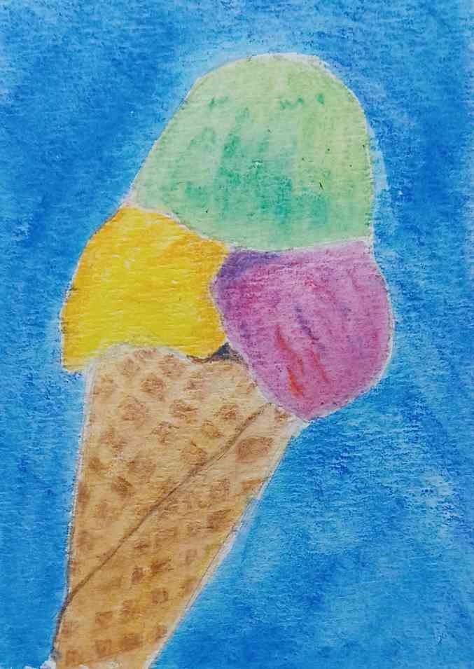 dark_ice_dragon's tweet photo. ‘Scoop’ prompt for sketchadayapp. #icecream https://t.co/MFJSM6hzli