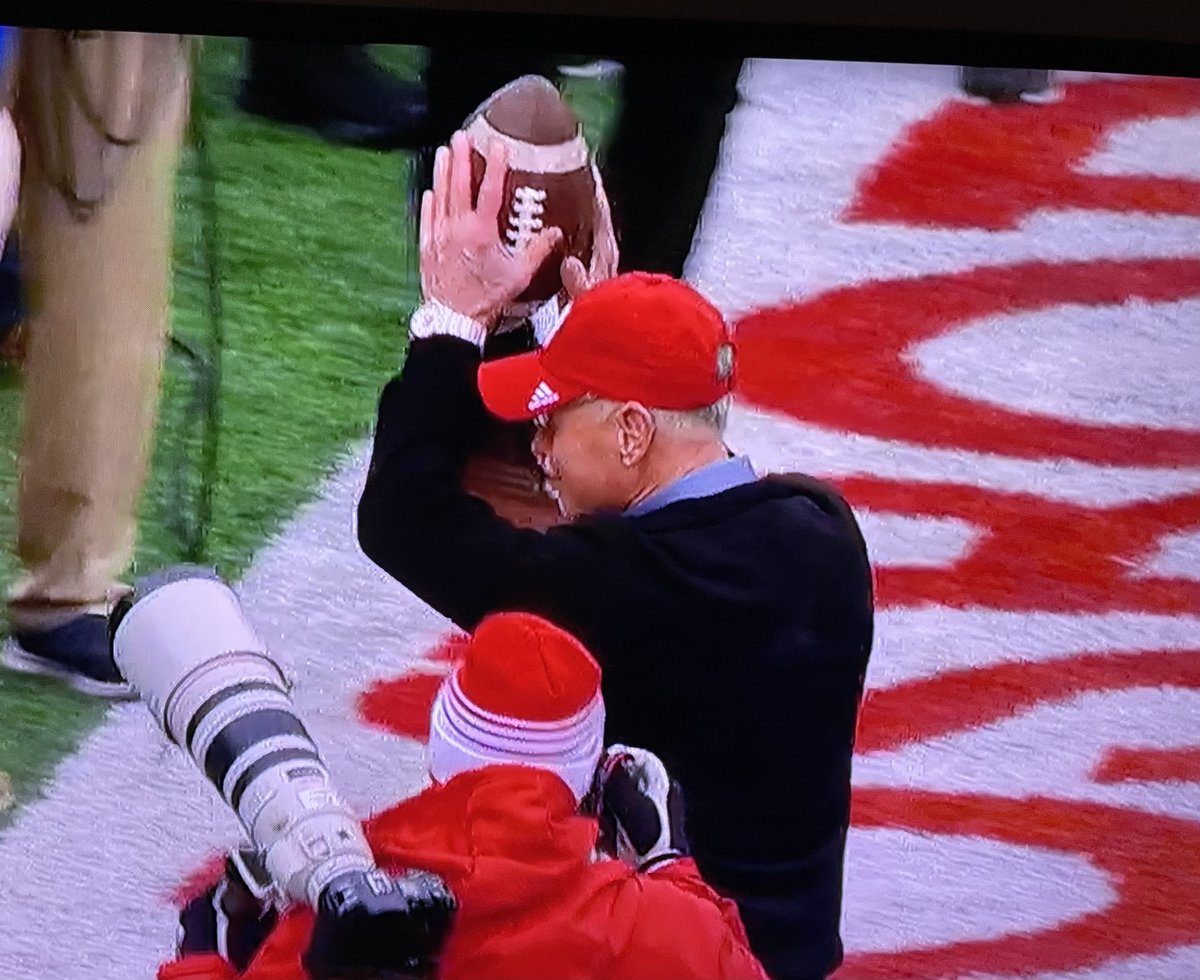 Not worried about the @bigten  refs today. And congrats to @HuskerFBNation and @CoachMattRhule for lifting the curse and bringing @CoachSolich back to campus for the #springame