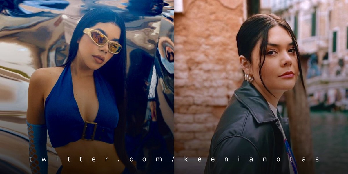 KeeniaStats's tweet photo. REINAS! Kenia OS (#30) y Yuridia (#55) son las cantantes mexicanas (born-in) más reproducidas actualmente en Spotify México. https://t.co/QTM2zX6Ayu