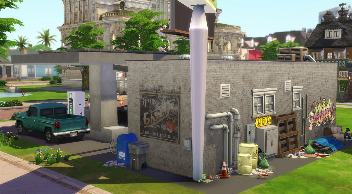 leeliina3's tweet photo. A small gas station/shop and laundromat.
* Gallery ID Leeliina3
#thesims #thesims4 #sims #sims4 #sims4nocc #sccregram @SimsCreatorsCom #ShowUsYourBuilds #ts4 https://t.co/ZK39u8sQk9