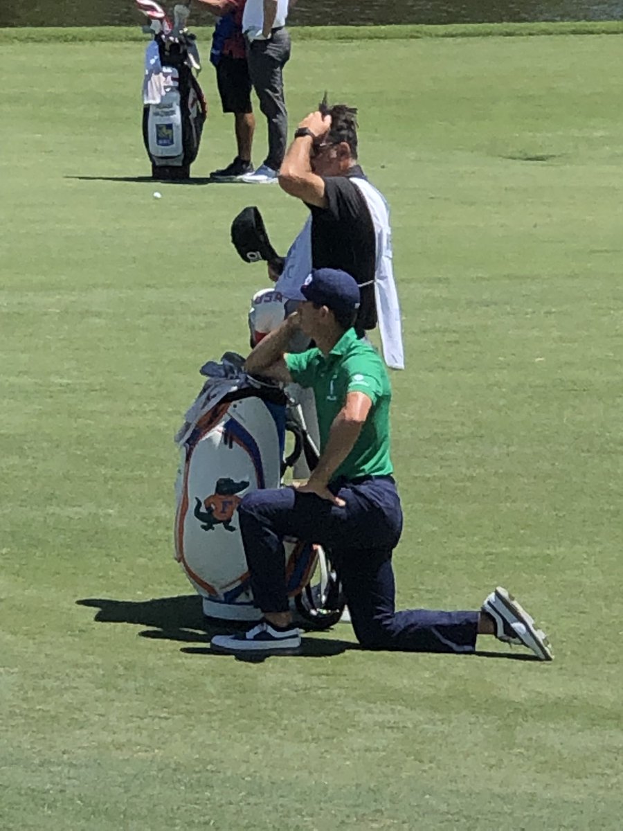 TheMattFlynn's tweet photo. @BillyHo_Golf The Thinker https://t.co/JTSognDBYq