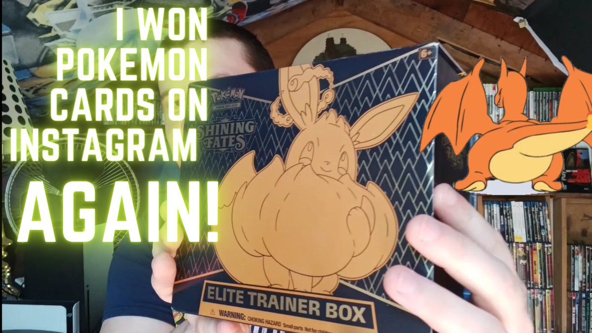 33Apparition's tweet image. #Pokemoncards #giveaway #whotofollow #forachance #towin #Unboxing #funnymoments #ShiningfatesElitetrainerbox 
youtu.be/t8VutKSGTHk