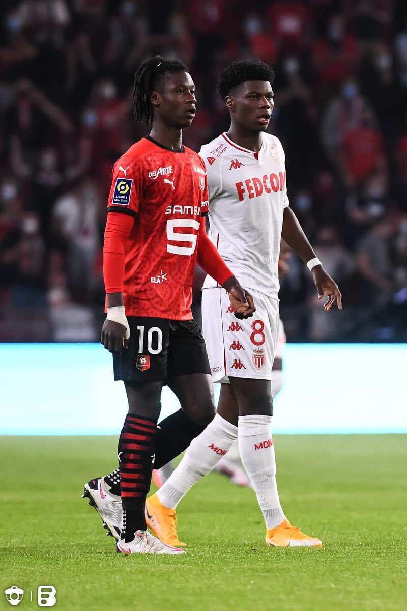 _BeFootball's tweet photo. Eduardo Camavinga et Aurelien Tchouaméni sont titulaires ensemble ce soir. 😍🇫🇷 https://t.co/lsc45HuiEm
