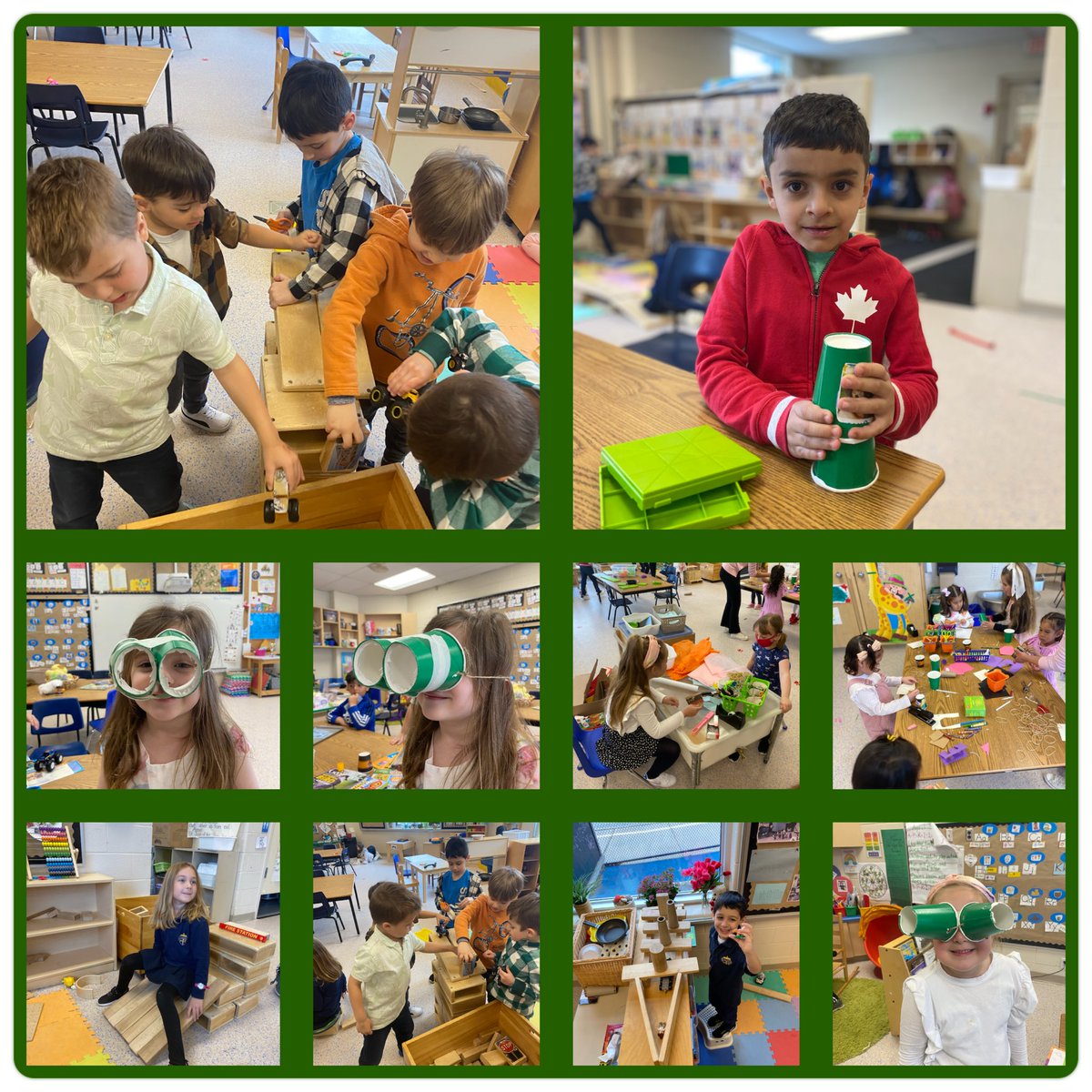 MWadeBatz's tweet photo. STEAM week challenge: Make a toy. Lots of fun and so much innovation. @hcdsbsteam @mykinderjourney @sjoa5 @HCDSB_k https://t.co/ZC5XLM6xGL
