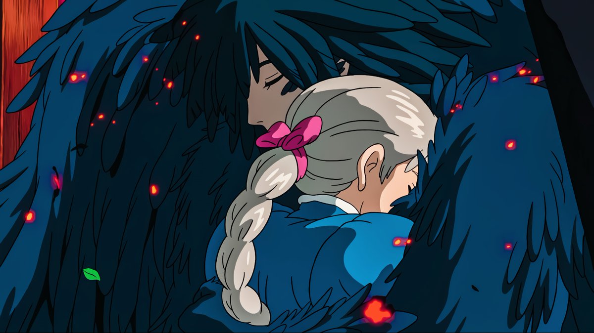 XTheGwen's tweet image. Anime : Howl’s Moving Castle