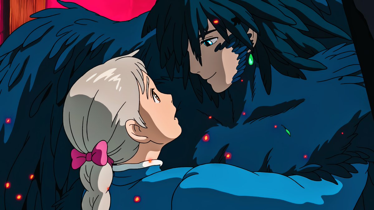 XTheGwen's tweet image. Anime : Howl’s Moving Castle