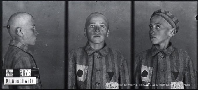 22 April 1924 | A Pole, Ludwik Siwek, was born in Godziszów. A farmer. In #Auschwitz from 9 January 1941. No. 8876 He perished in the camp on 14 October 1941.