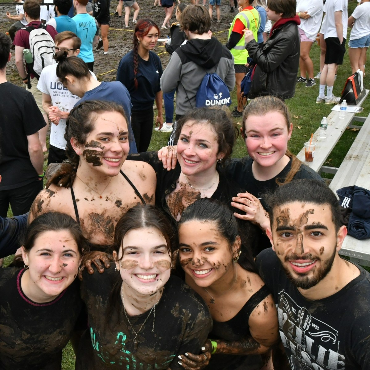 UConnRec's tweet photo. A little mud never hurt nobody! 🏐

We're heading into the playoff rounds of OOzeball! Good luck to all the division winners moving on to the championship and may the muddiest team win!🏆 https://t.co/eABrfF5Hvz