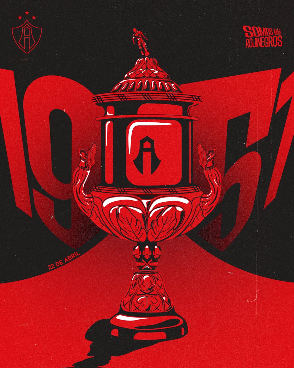 AtlasFC's tweet photo. Un día como hoy pero de 1951, se bordaba la primera estrella en nuestro escudo… 🔴⭐️⚫️ Con gol de Edwin Cubero y victoria en el Clásico Tapatío, se gritaba por primera vez… ¡ATLAS FC CAMPEÓN! 🦊

Ahora a seguir transformando… https://t.co/7oBzXaFHGz